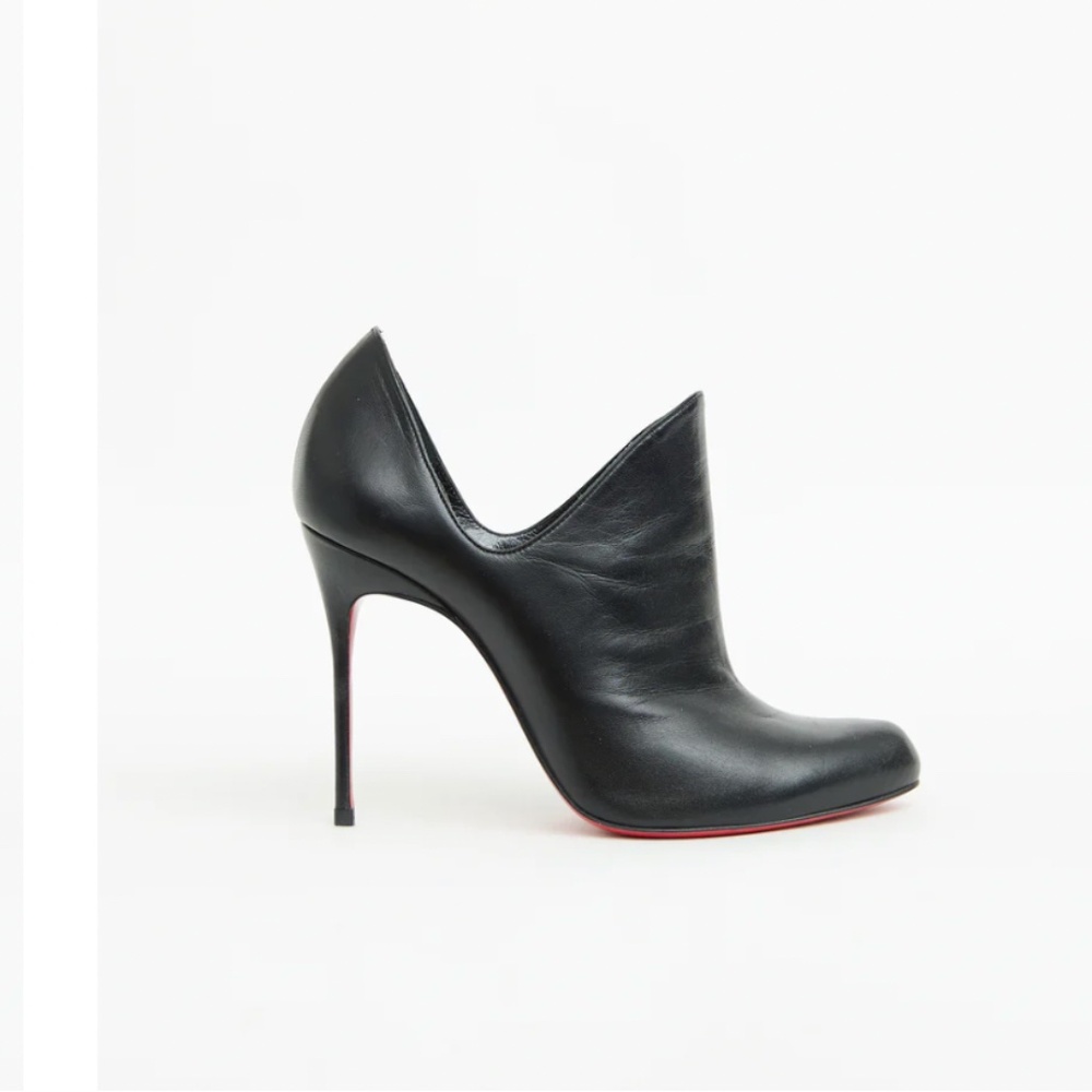 Christian Louboutin Dugueclina Nappa 100 Ankle Booties - Size 39
